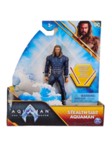 Spin Master DC Aquaman &amp; The Lost Kingdom Stealth Suit Aquaman 4&quot; Action Figure - £5.37 GBP