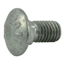 1/2&quot;-13 x 1&quot; Hot Dip Galvanized Grade 2 / A307 Carriage Bolts (8 pcs.) - £10.31 GBP