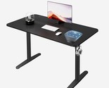 Adjustable Standing Desk Home Office Workstation (Black, 55 * 28 inch) - $389.99