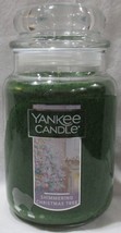 Yankee Candle Large Jar Candle 110-150 Hrs 22 Oz Shimmering Christmas Tree - £32.95 GBP