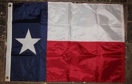 AES Texas 2&#39;x3&#39; 210D Solarmax Nylon Embroidered Sewn Flag - £19.57 GBP