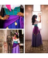 Custom-made Esmeralda Dress, Princess Esmeralda Cosplay Costume - £111.08 GBP