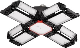 LED Garage Light - 1 Pack-1800 Lumen LED Ceiling Light with 12 Adjustable Panels - £9.86 GBP