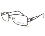 Versace Eyeglasses Frames MOD.1092-B 1178 Shiny Purple Clear Crystals 53... - $140.03