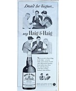HAIG&amp;HAIG-SCOTLANDS SCOTCH-Whiskey-Five Star 1949 Print Ad-American Maga... - $15.78 CAD