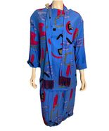 Vintage Anne Crimmins Women&#39;s 3 Piece Silk Skirt Set Size 12 NWT - $212.19 CAD