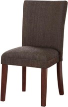 Homepop Classic Parsons Dining Chair, Single Pack, Textured Brown - £105.79 GBP