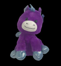 Kellytoy Shimmer Squad Sugar Loaf Unicorn Purple 11” Plush With Tag Stuffed Toy - £15.99 GBP