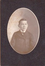 Robert Tulhill Cabinet Photo of Boy - Bellows Falls, Vermont - £13.68 GBP