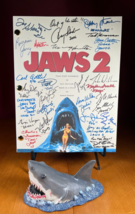 Jaws 2 Script Signed- Autograph Reprints- Full Script- 130 Pages Long - £19.68 GBP