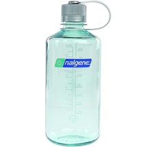 Nalgene Sustain 32oz Narrow Mouth Bottle (Seafoam) Recycled Reusable - $15.78