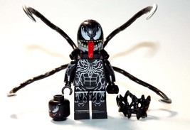 Venom Deluxe Spider-Man symbiote movie Custom Minifigure - £3.44 GBP