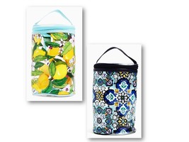 Vera Bradley Lotion Carrier Clear Travel Choice Pattern Vacation Beach C... - $28.33