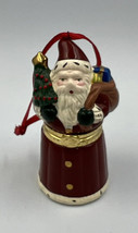Santa's Hidden Surprise Hallmark Keepsake Ornament 1998 Vintage Hinged Christmas - £13.58 GBP