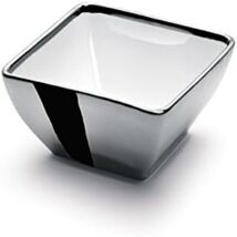 Chinelli White and Silver Plated 925 Sterling Serving Platter,Tray 13.25... - $26.72