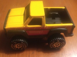 Vintage 1984 Buddy L Yellow Pickup Truck Metal - $9.99