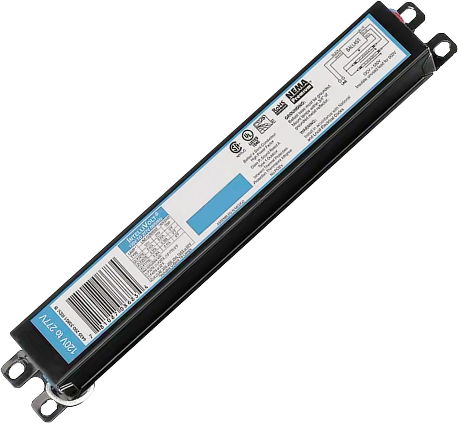 Ohlectric Replacement For Icn-3P32-Sc 1,2 &amp; 3 Lamp - T8 Fluorescent, 47006 - $30.99