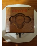 VTG Maxell Wooden Watch Case Movement Holder - $24.18