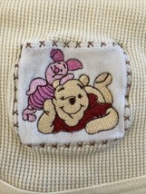 Disney Yellow Waffle Weave Lovey Thermal Baby Blanket Winnie The Pooh Co... - $43.00