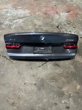 2019-2021 BMW 330I Rear Trunk Decklid With Rear View Camera Tailights OEM - $643.45