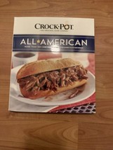 Crock Pot All American: 100+ Comfort Foods Enjoyed Recipes Book - £22.66 GBP