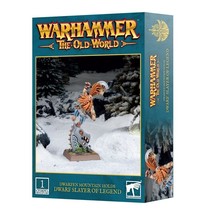 Warhammer The Old World: Dwarfen Mountain Holds - Dwarf Slayer of Legend - $33.31
