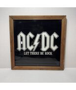 AC/DC LET THERE BE ROCK CARNIVAL GLASS MIRROR - $35.00