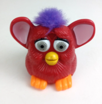 1998 Tiger Electronics Red With Purple Hair Furby McDonald&#39;s Toy - £3.80 GBP