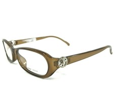 Giorgio Armani Eyeglasses Frames GA 361 GUD Clear Brown Round Crystals 53-15-130 - $46.54