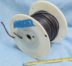 Anixter Black Shielded Engineering Thermocouple Wire Spool dq - £85.78 GBP