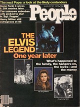 People Weekly Magazine August 21, 1978 The Elvis Legend One Year Later  - £11.01 GBP