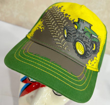 Toddler John Deere Tractor Farming Baseball Cap Hat Choko - £9.15 GBP
