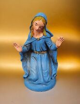 Vintage Made in Italy Figure Mary 3.75 Inch Nativity Scene Replacement - $26.24