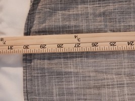 Levi Strauss & Co Spread Collar Men Shirt L Gray Short Sleeve Button Up 2-Pocket image 7