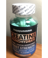 Happyummmm /Creatine Monohydrate/5000MG/90 Gummies/Blueberry Flavor/Exp.... - £16.83 GBP