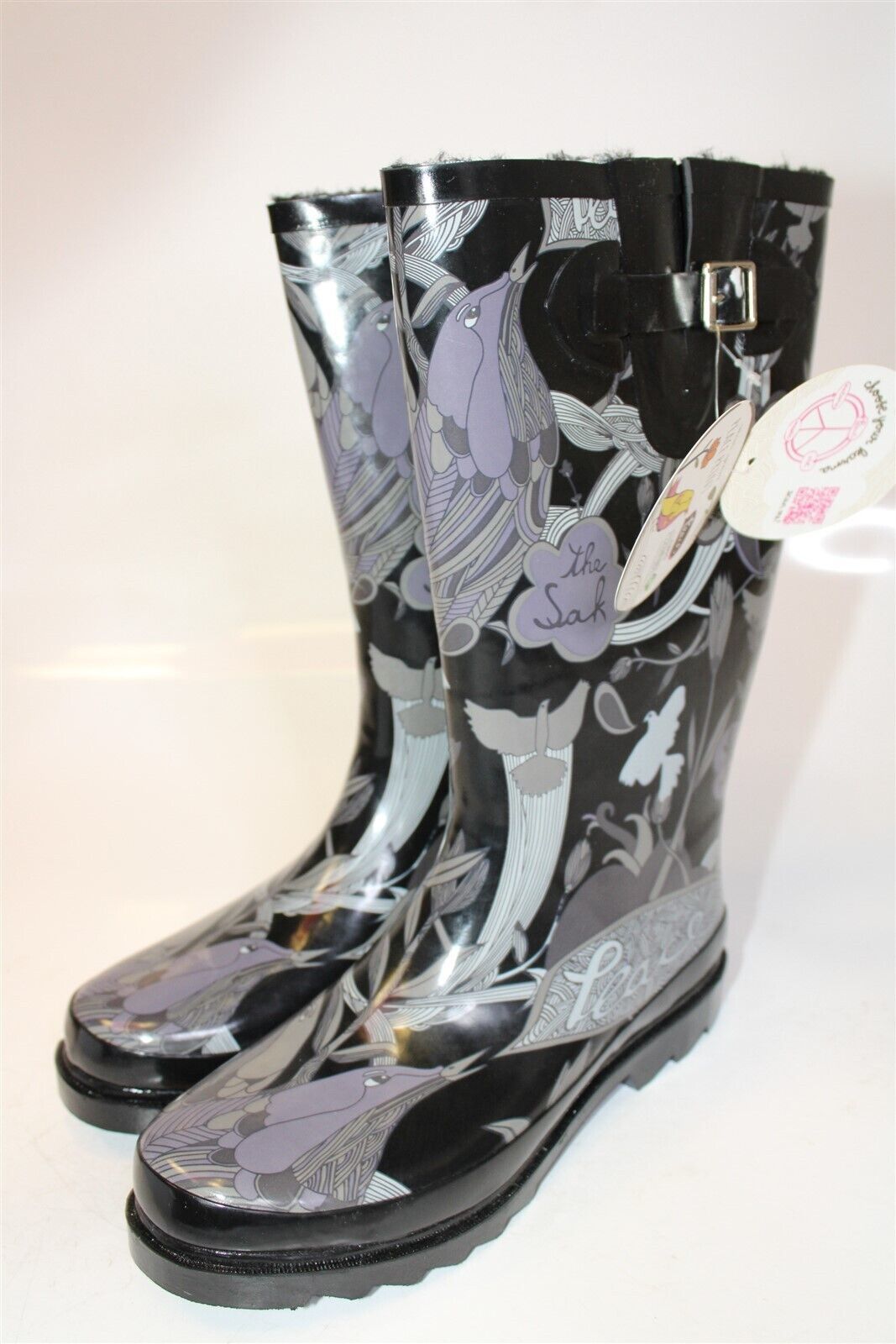 Sakroots peace rain boots 2025