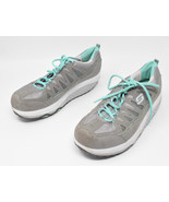 Sketchers Womens Shape Ups 2.0 Comfort Stride Walking 957003 Grey Turquo... - $80.05 CAD
