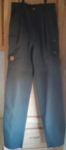 Women&#39;s Fjallraven G1000 Charcoal Convertible Pants EU 36 US 28 Lite Hik... - $59.39