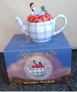 Wizard Of Oz Dorothy Teapot Warner Bros Rare Collectable Heart 1998 Dorothy - $1,124.56 MXN