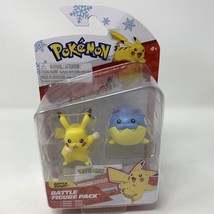 Pokemon Battle Figure Pack Pikachu with Snowball and Spheal BRAND NEW NIB - £8.13 GBP