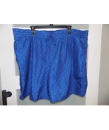 MERONA BLUE STAR PRINT LINED SWIM TRUNKS SIZE 2X MEN&#39;S NWOT - $18.69