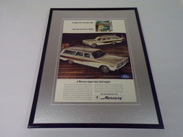 1966 Mercury Wagons Framed 11x14 ORIGINAL Vintage Advertisement - $44.54