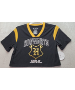 Harry Potter T Shirt Womens Small Black Hogwarts School of Witchcraft &amp; ... - $25.04 CAD