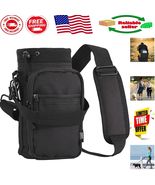 Versatile 40oz Sling Bag Water Bottle Holder with Drawstring &amp; Storage P... - $590.63 MXN