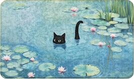 Charming Black Cat Welcome Bath Mat – 17x30 Inches for Indoor &amp; Outdoor Use - $51.43