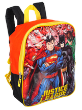 DC Comics ~ Justice League Backpack ~ Full Force  ~ 15&quot; ~ Bookbag - £20.50 GBP