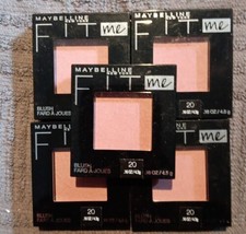 5 Maybelline Fit Me Blush  #20 Mauve  0.16 OZ (MK13/1) - £23.40 GBP