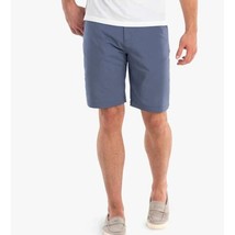 Johnnie O Mulligan Performance Golf Shorts Blue Activewear Stretch Size 38 - $29.67