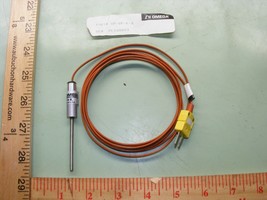 Omega Thermocouple &quot;K&quot; Pn. SP-GP-K-6 Probe 6&#39; Foot Lead Connector - £26.86 GBP