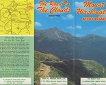 Mount Washington Auto Road Brochure New Hampshire 1976 - £12.66 GBP
